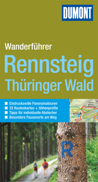 DuMont Wanderführer Rennsteig, Thüringer Wald - Stefan Etzel