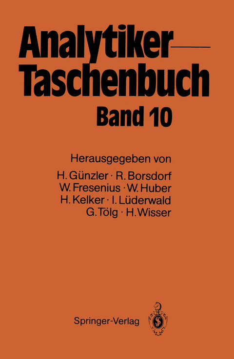 Analytiker-Taschenbuch - Ingo Lüderwald