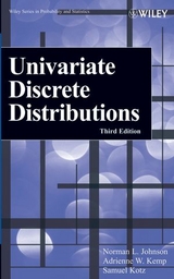 Univariate Discrete Distributions - Norman L. Johnson, Adrienne W. Kemp, Samuel Kotz