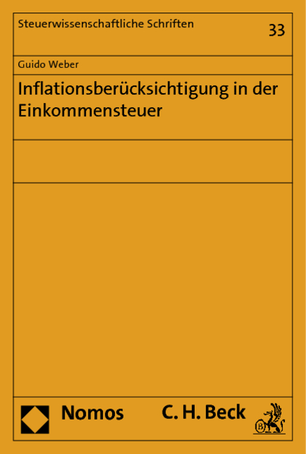 Inflationsberücksichtigung in der Einkommensteuer - Guido Weber