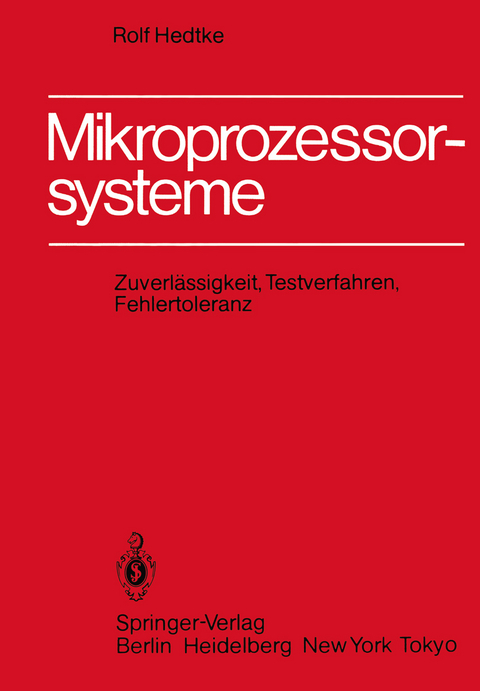 Mikroprozessorsysteme - R. Hedtke