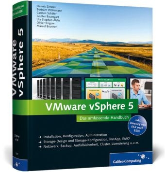 VMware vSphere 5 - Dennis Zimmer, Bertram Wöhrmann, Carsten Schäfer, Günter Baumgart, Oliver Kügow, Urs Stephan Alder, Marcel Brunner