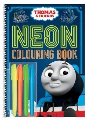 Thomas Neon Colouring with Highlighters - Hinkler Pty Ltd