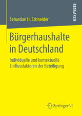 Bürgerhaushalte in Deutschland - Sebastian H. Schneider