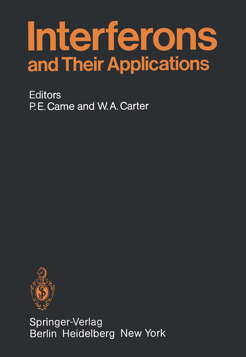 Interferons and Their Applications - 
