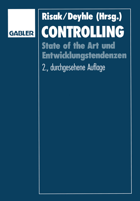 Controlling - Johann Risak, Albrecht Deyhle, Rolf Eschenbach