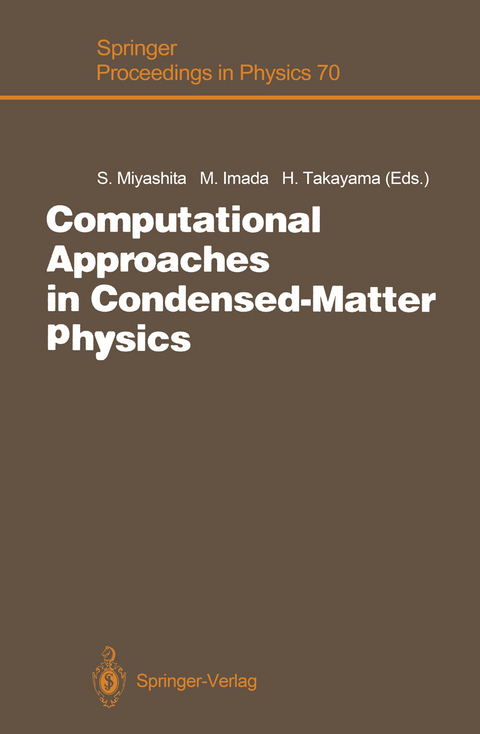 Computational Approaches in Condensed-Matter Physics - 