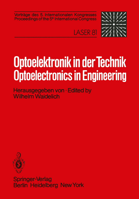 Optoelektronik in der Technik / Optoelectronics in Engineering - 