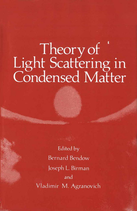 Theory of Light Scattering in Condensed Matter - 