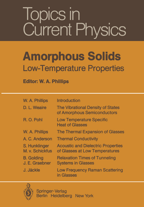 Amorphous Solids - 