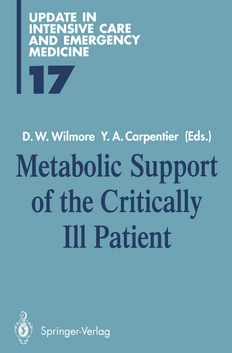 Metabolic Support of the Critically Ill Patient - 
