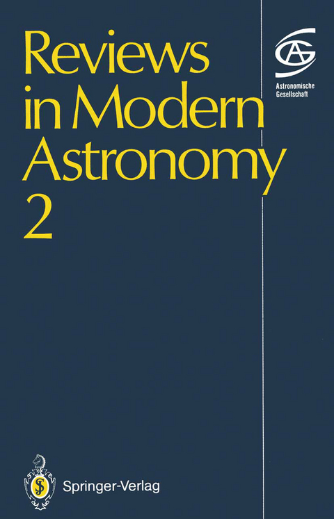 Reviews in Modern Astronomy 2 - Gerhard Klare