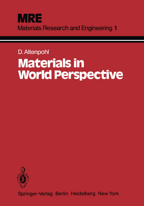 Materials in World Perspective - D. G. Altenpohl