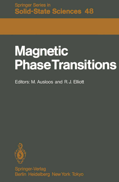 Magnetic Phase Transitions - 