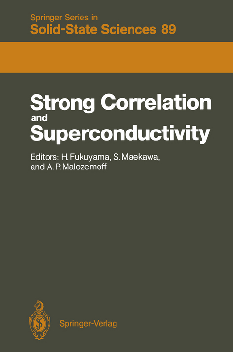 Strong Correlation and Superconductivity - 