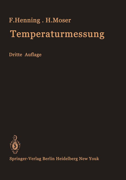 Temperaturmessung - F. Henning