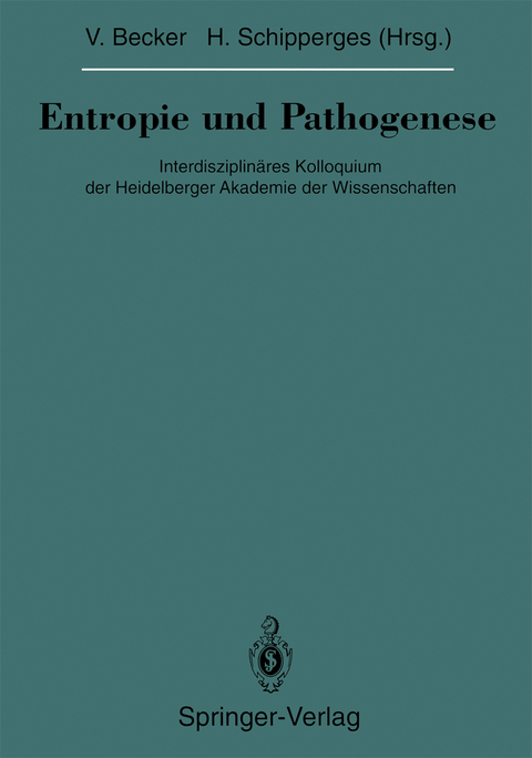 Entropie und Pathogenese - 