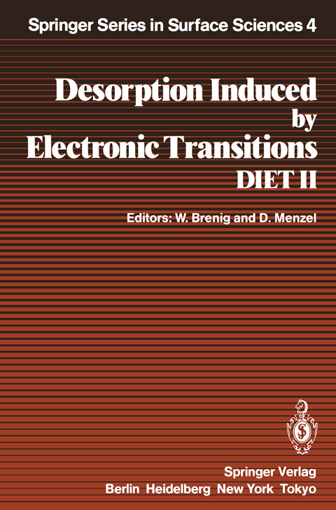 Desorption Induced by Electronic Transitions DIET II - 