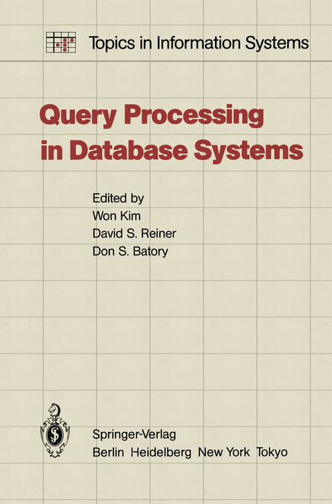 Query Processing in Database Systems - 