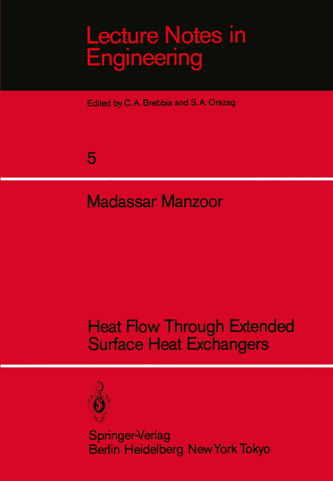 Heat Flow Through Extended Surface Heat Exchangers - M. Manzoor
