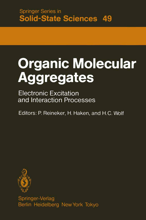 Organic Molecular Aggregates - 