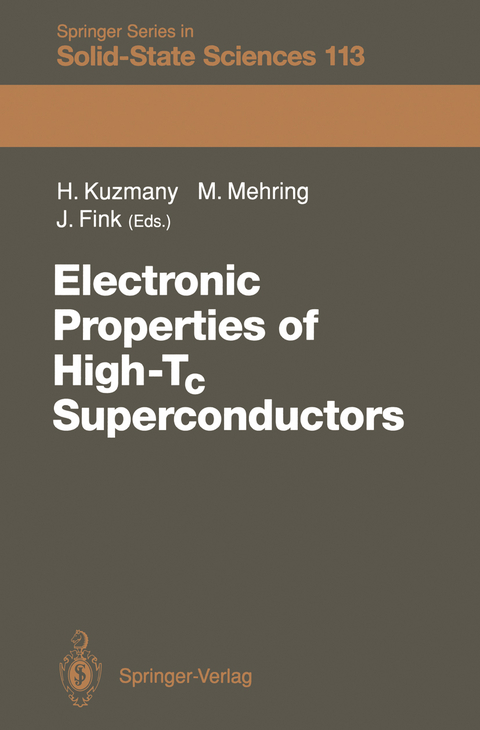 Electronic Properties of High-Tc Superconductors - 