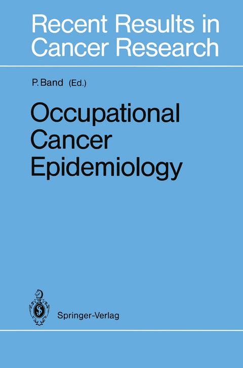 Occupational Cancer Epidemiology - 