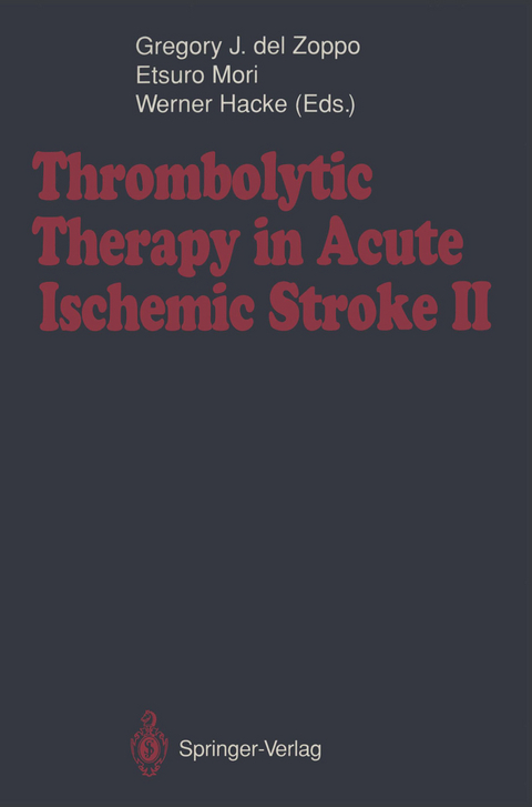 Thrombolytic Therapy in Acute Ischemic Stroke II - 