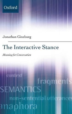 The Interactive Stance - Jonathan Ginzburg