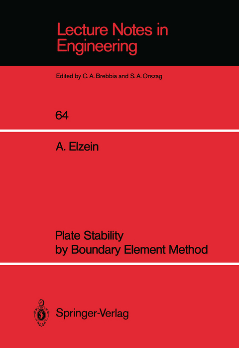 Plate Stability by Boundary Element Method - Abbas Elzein
