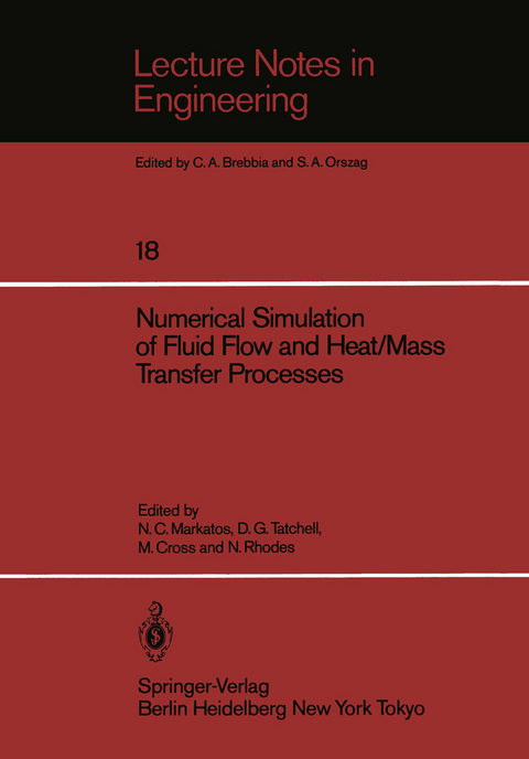 Numerical Simulation of Fluid Flow and Heat/Mass Transfer Processes - 