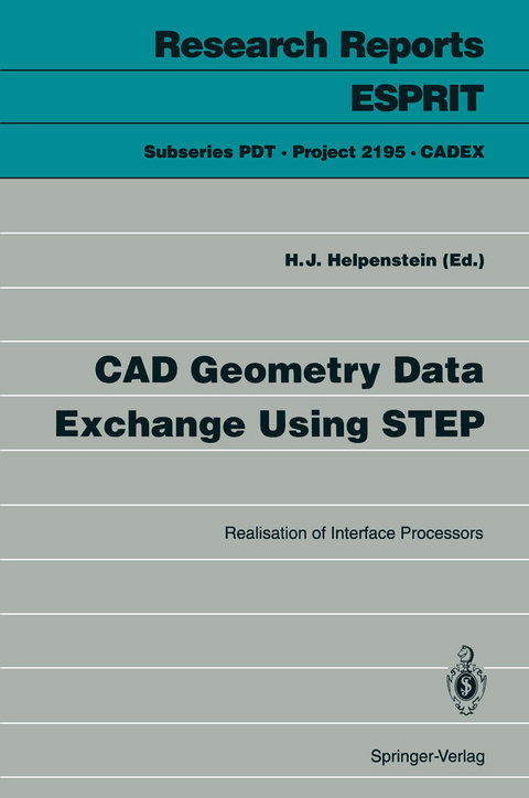 CAD Geometry Data Exchange Using STEP - 