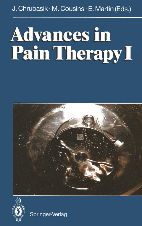 Advances in Pain Therapy I - 