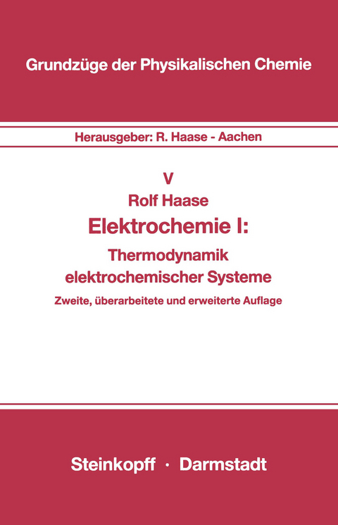 Elektrochemie I - R. Haase