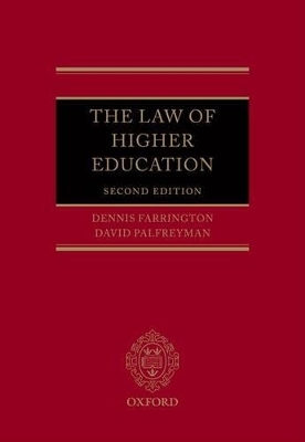 The Law of Higher Education - 