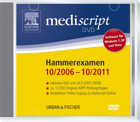 Mediscript 2. Abschnitt der Ärztlichen Prüfung DVD, Hammerexamen 10/06-10/11 -  mediscript