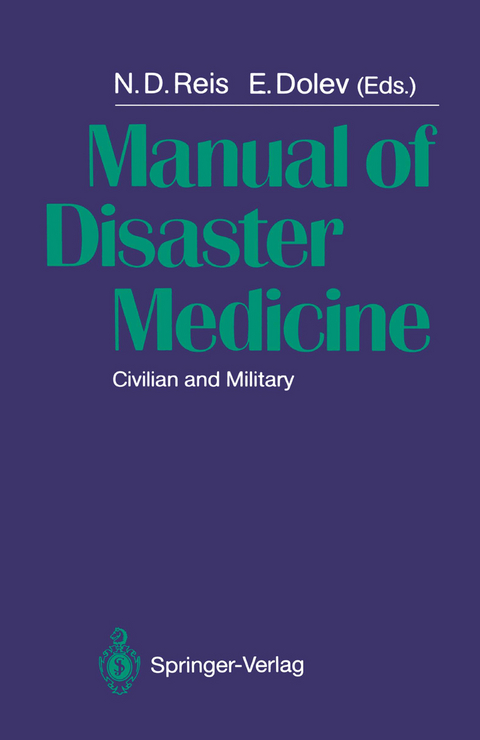 Manual of Disaster Medicine - 