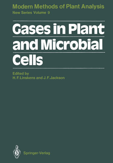 Gases in Plant and Microbial Cells - 