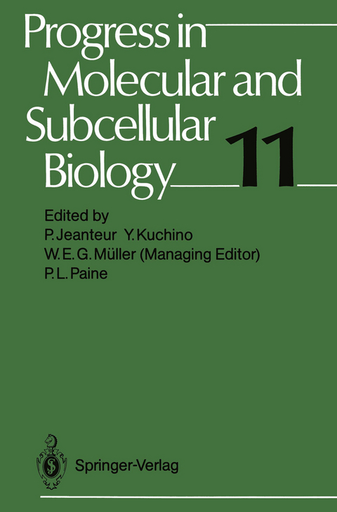 Progress in Molecular and Subcellular Biology - Philippe Jeanteur