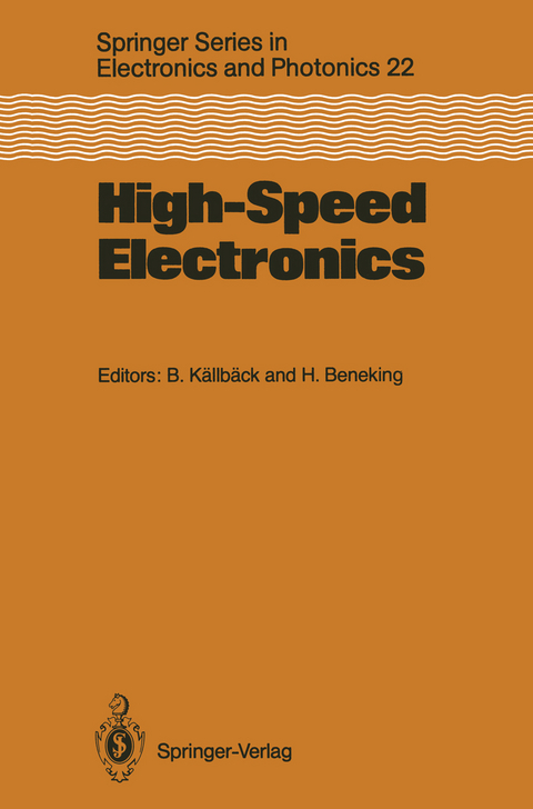 High-Speed Electronics - 
