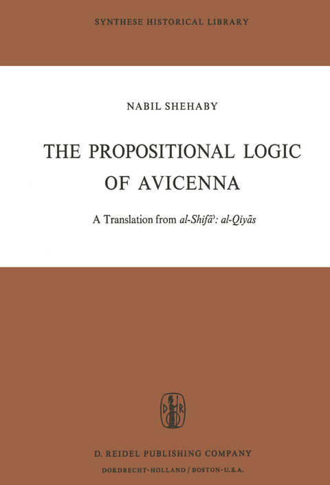 The Propositional Logic of Avicenna -  Avicenna