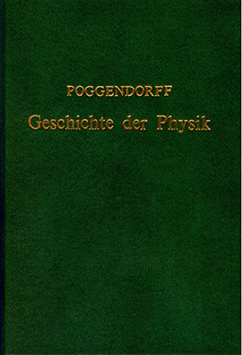 Geschichte der Physik - J C Poggendorff