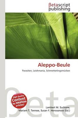 Aleppo-Beule - 