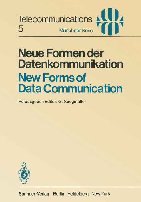 Neue Formen der Datenkommunikation / New Forms of Data Communication - 