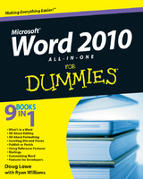 Word 2010 All-in-One For Dummies -  Ryan C. Williams