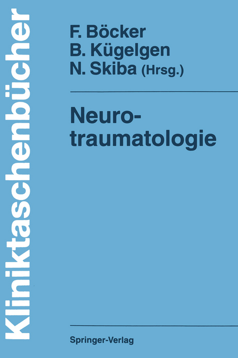 Neurotraumatologie - 