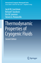 Thermodynamic Properties of Cryogenic Fluids -  Jacob W. Leachman,  Richard T Jacobsen,  Eric W. Lemmon,  Steven G. Penoncello