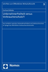 Unternehmerfreiheit versus Verbraucherschutz?! - Gerhard Wiebe