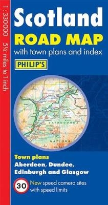 Philip's Scotland Road Map -  Philip's Maps