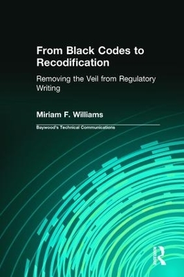 From Black Codes to Recodification - Miriam Williams